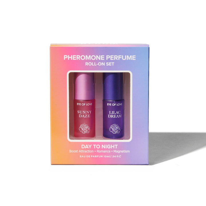 Bloom Day to Night Pheromone Perfume Rollon Set